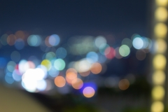 Blurred night life cityscape background for lifestyle and big city living.  Night club background.