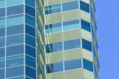 Big business with modern office building for finance or industry competition.  Success concept with copy space.